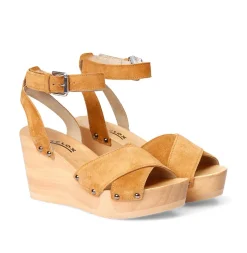 SOFTCLOX Abbie Kaschmir Caramel (Natur)-Frau Sandaletten