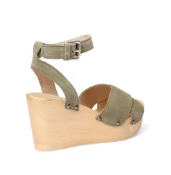 SOFTCLOX Abbie Kaschmir Khaki (Natur)-Frau Sandaletten