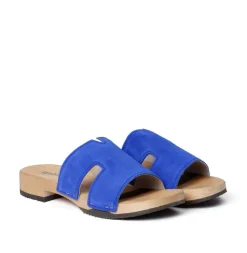 SOFTCLOX Blida Kaschmir Blue Orchid (Hazelnut)-Frau Pantoletten