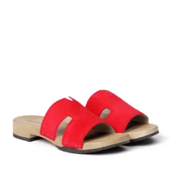 SOFTCLOX Blida Kaschmir Lipstick (Hazelnut)-Frau Pantoletten