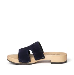 SOFTCLOX Blida Kaschmir Midnight (Hazelnut)-Frau Pantoletten