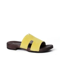 SOFTCLOX Blida Kaschmir Sunlight (Dunkel)-Frau Pantoletten