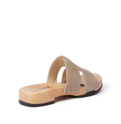 SOFTCLOX Blida Kaschmir Taupe (Hazelnut)-Frau Pantoletten