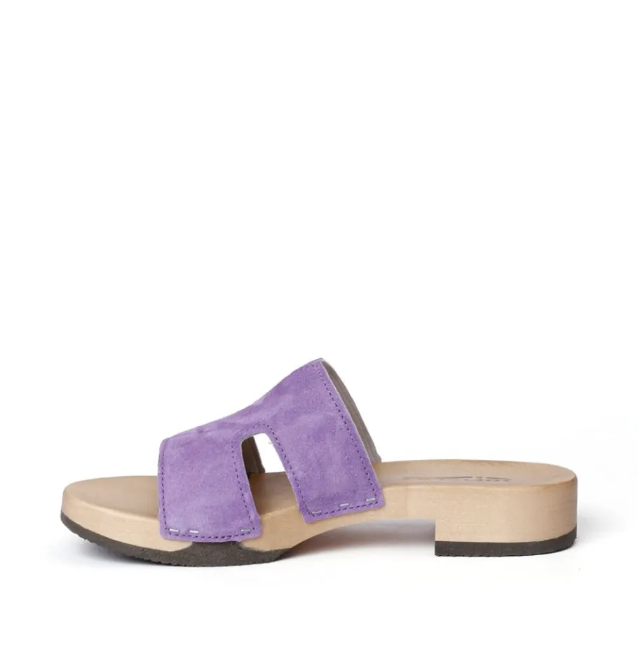 SOFTCLOX Blida Kaschmir Violett (Hazelnut)-Frau Pantoletten