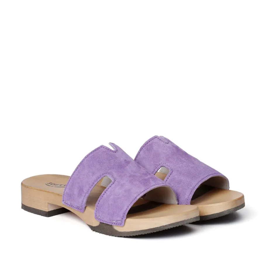 SOFTCLOX Blida Kaschmir Violett (Hazelnut)-Frau Pantoletten