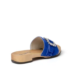 SOFTCLOX Blomma Kaschmir Blue Orchid (Hazelnut)-Frau Pantoletten