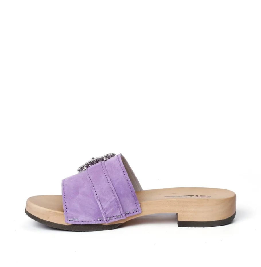 SOFTCLOX Blomma Kaschmir Violett (Hazelnut)-Frau Pantoletten