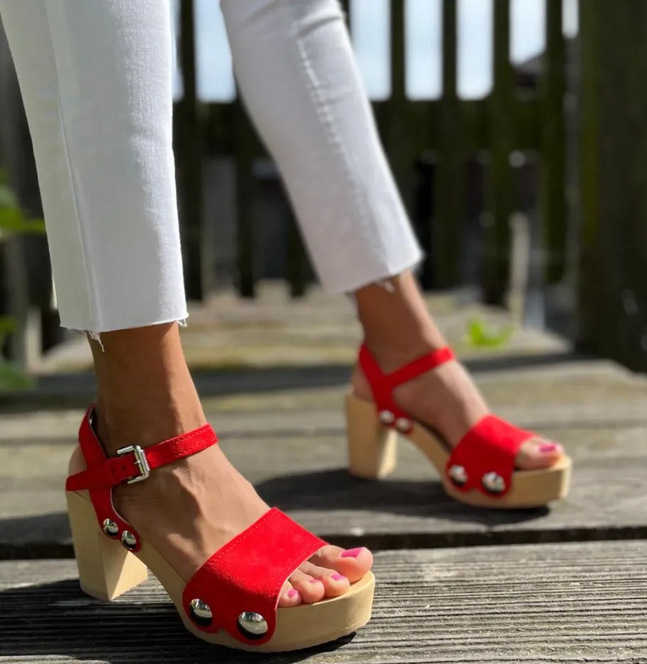 SOFTCLOX Eilyn Kaschmir Lipstick (Natur)-Frau Sandaletten