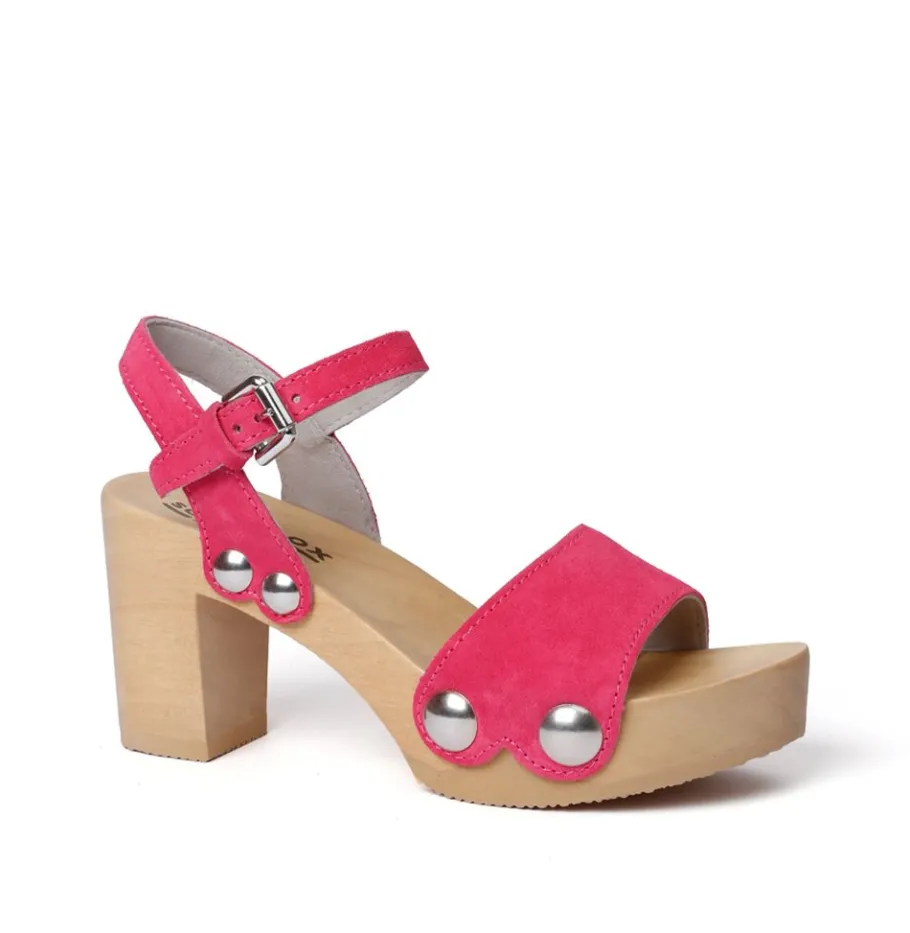 SOFTCLOX Eilyn Kaschmir Pink Kiss (Natur)-Frau Sandaletten