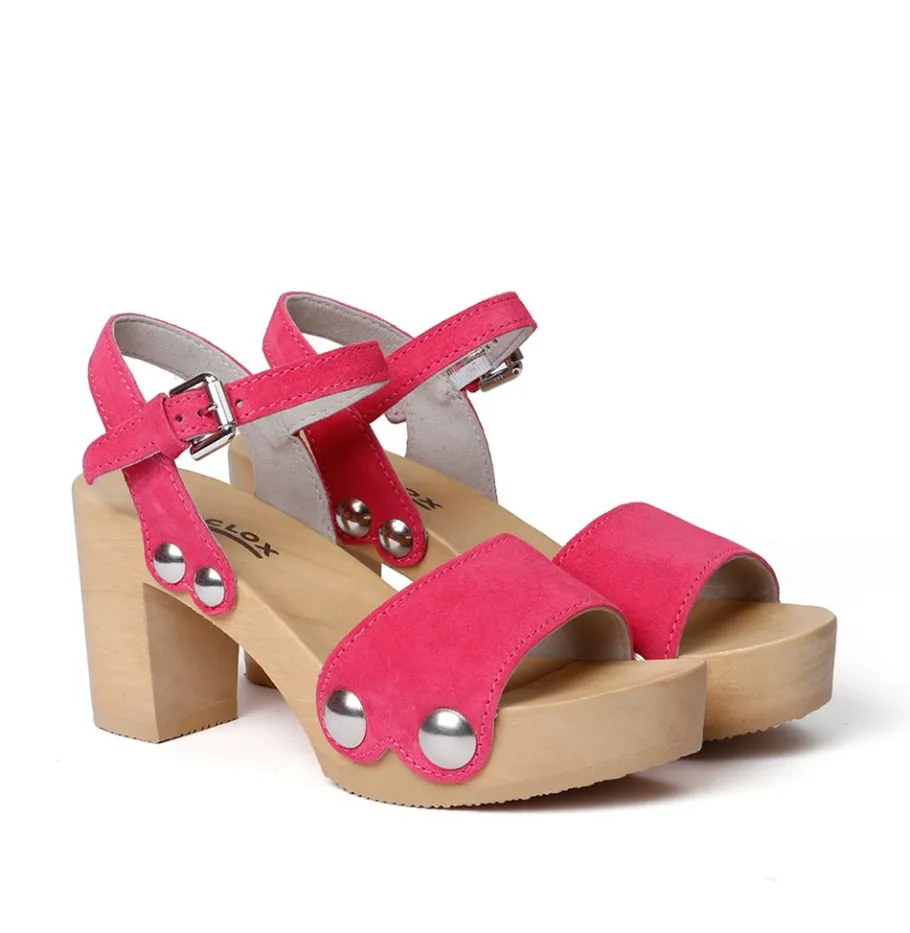 SOFTCLOX Eilyn Kaschmir Pink Kiss (Natur)-Frau Sandaletten