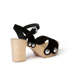 SOFTCLOX Eilyn Kaschmir Schwarz (Natur)-Frau Sandaletten