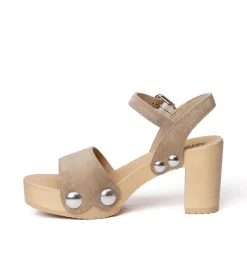 SOFTCLOX Eilyn Kaschmir Taupe (Natur)-Frau Sandaletten