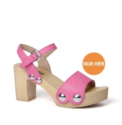 SOFTCLOX Eilyn Nappa Bubblegum (Natur)-Frau Sandaletten