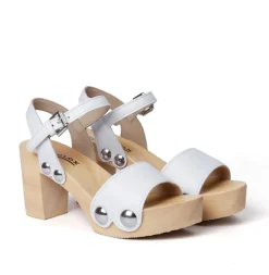 SOFTCLOX Eilyn Nappa Weis (Natur)-Frau Sandaletten