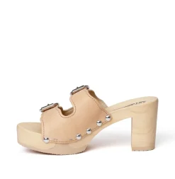 SOFTCLOX Evi Buttero Sahara (Natur)-Frau Pantoletten