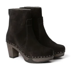 SOFTCLOX Franka Kaschmir Schwarz (Dunkel)-Frau Stiefeletten