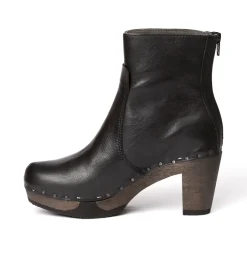 SOFTCLOX Franka Nappa Schwarz (Dunkel)-Frau Stiefeletten