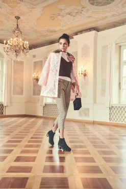 SOFTCLOX Gitti Kaschmir Anthrazit-Frau Stiefeletten