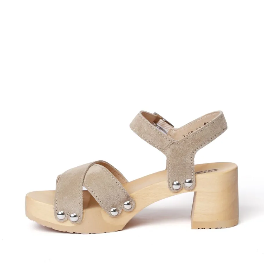 SOFTCLOX Hanka Kaschmir Taupe (Natur)-Frau Sandaletten