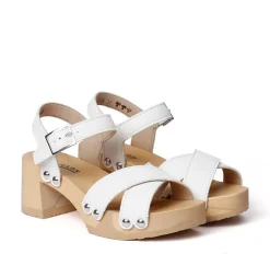 SOFTCLOX Hanne Buttero Weis (Natur)-Frau Sandaletten