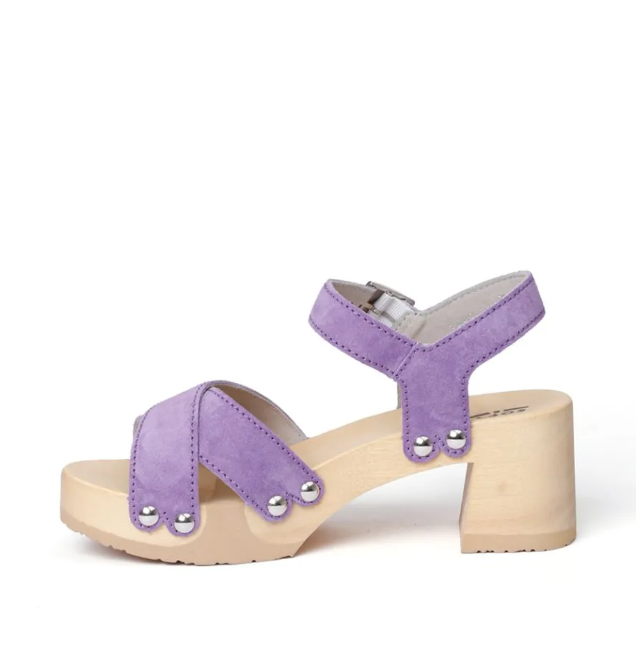 SOFTCLOX Hanne Kaschmir Violett (Natur)-Frau Sandaletten