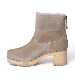 SOFTCLOX Happy Kaschmir/Lf Taupe (Natur)-Frau Stiefeletten