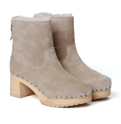 SOFTCLOX Happy Kaschmir/Lf Taupe (Natur)-Frau Stiefeletten