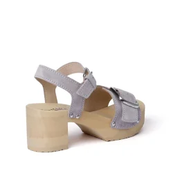 SOFTCLOX Harriet Kaschmir Grau (Natur)-Frau Sandaletten