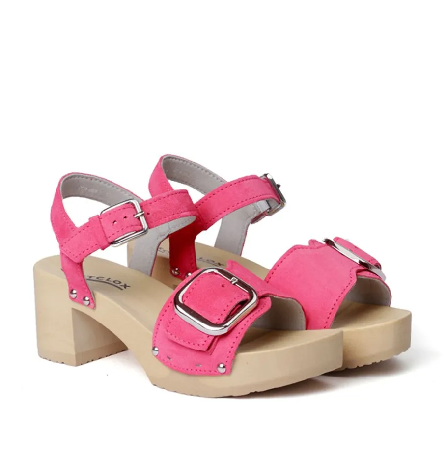 SOFTCLOX Harriet Kaschmir Pure Pink (Natur)-Frau Sandaletten