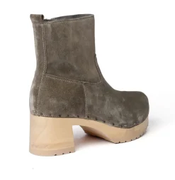 SOFTCLOX Hazel Kaschmir Oliv (Natur)-Frau Stiefeletten