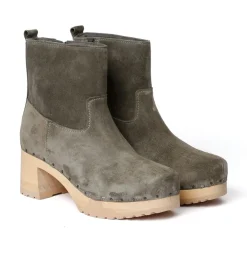 SOFTCLOX Hazel Kaschmir Oliv (Natur)-Frau Stiefeletten