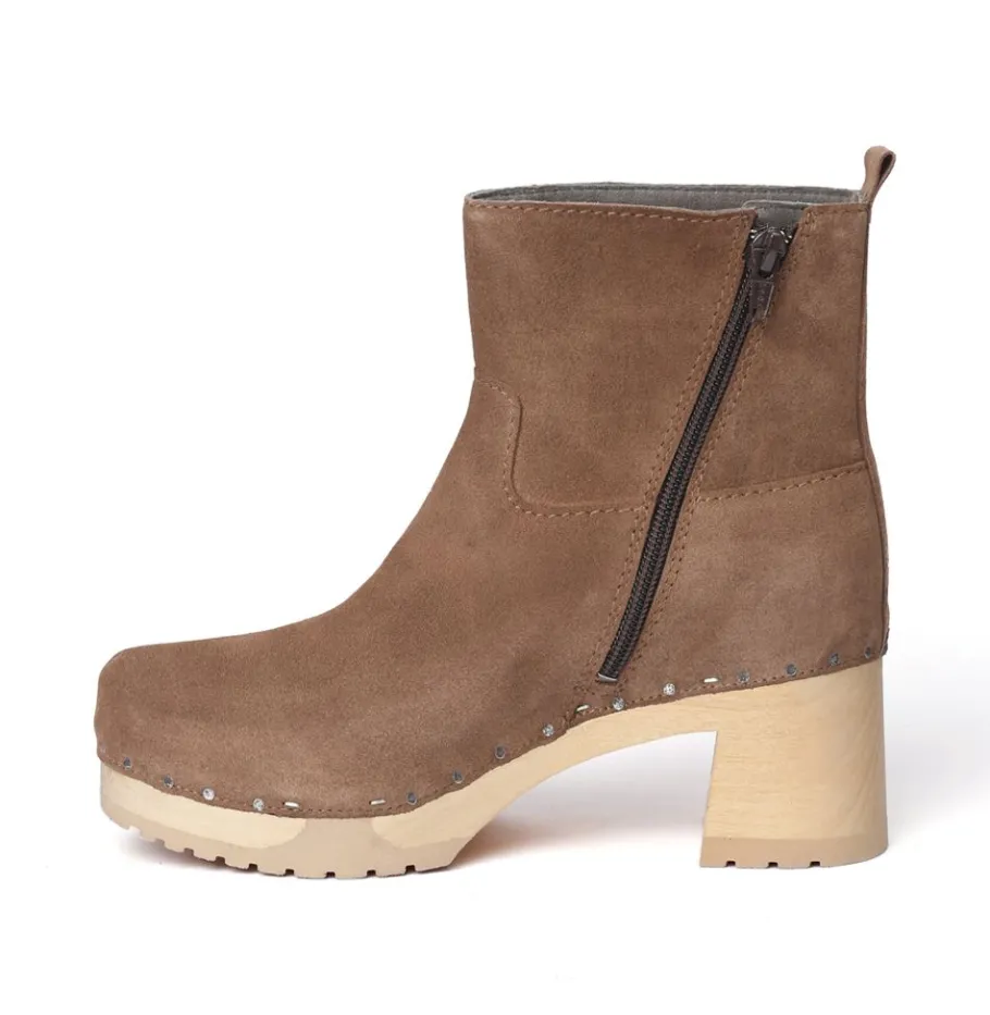 SOFTCLOX Hazel Kaschmir Whiskey (Natur)-Frau Stiefeletten