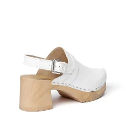 SOFTCLOX Hedda Buttero Weiss (Natur)-Frau Clogs