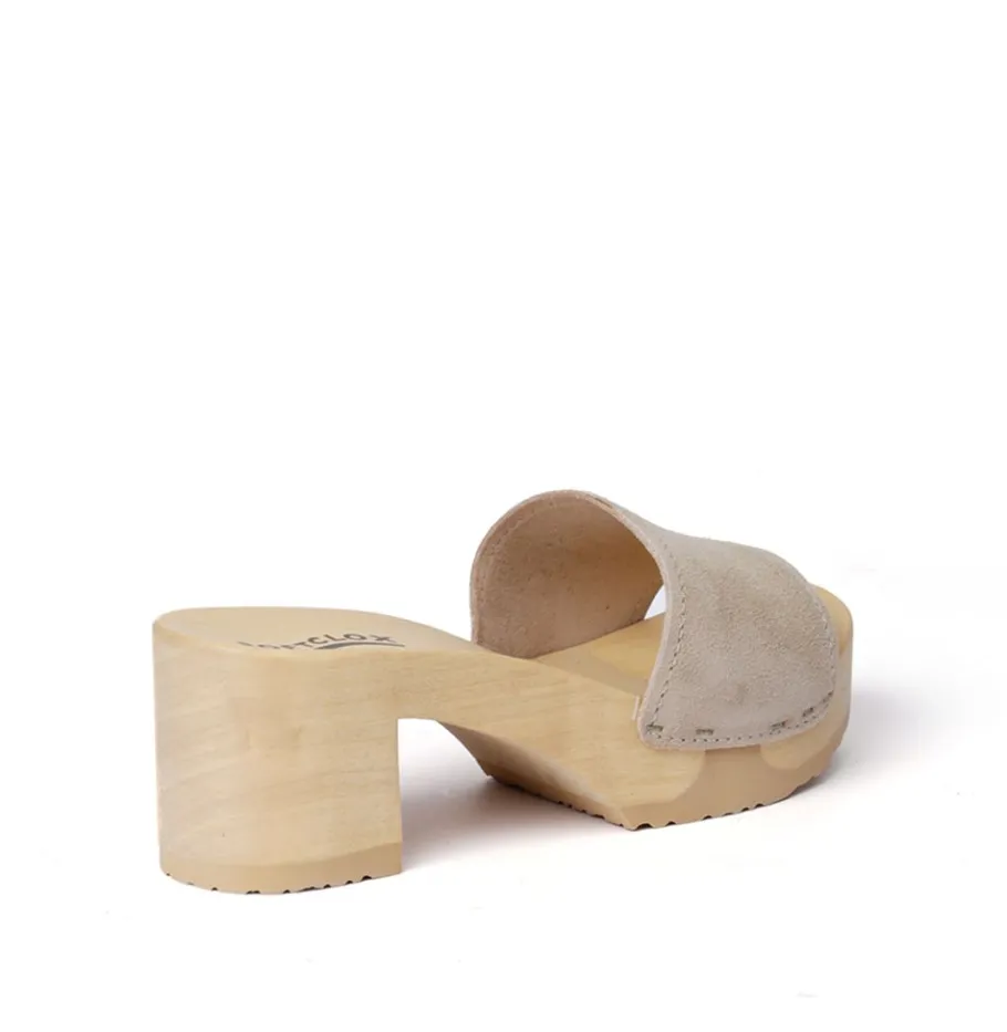 SOFTCLOX Hella Kaschmir Taupe (Natur)-Frau Pantoletten