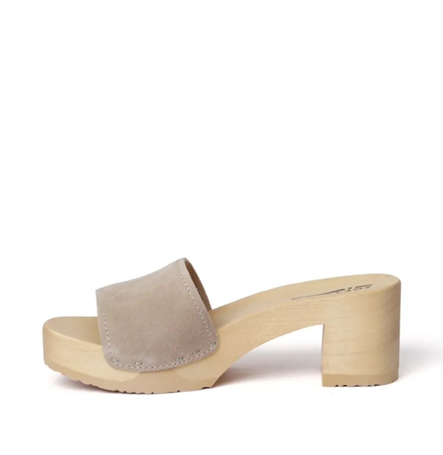 SOFTCLOX Hella Kaschmir Taupe (Natur)-Frau Pantoletten