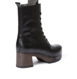 SOFTCLOX Helma Bright Nappa Schwarz (Dunkel)-Frau Stiefeletten