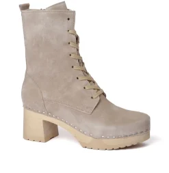 SOFTCLOX Helma Kaschmir Taupe (Natur)-Frau Stiefeletten