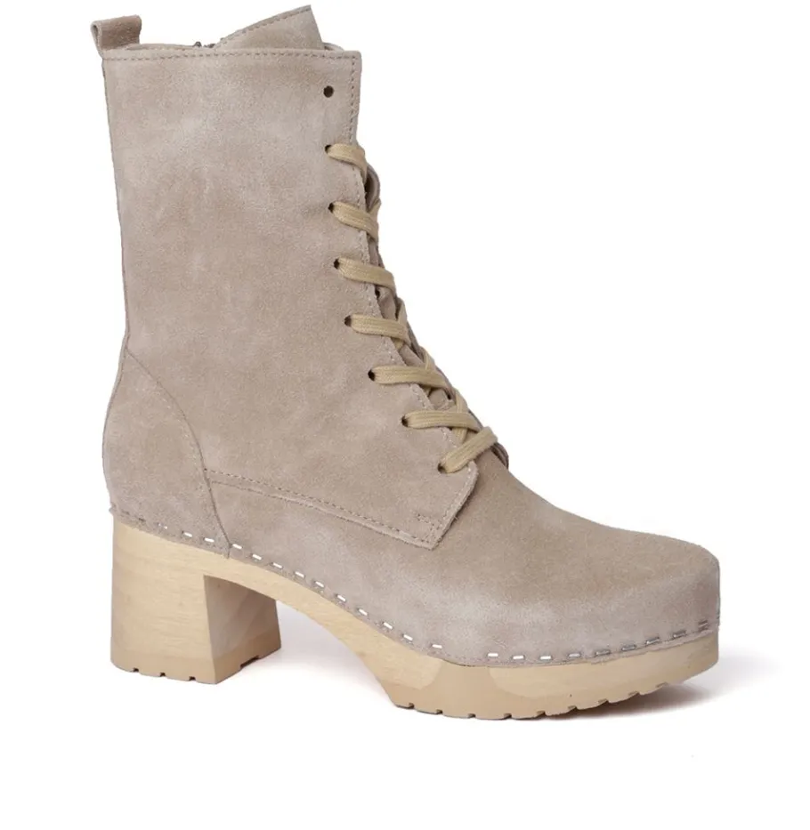 SOFTCLOX Helma Kaschmir Taupe (Natur)-Frau Stiefeletten