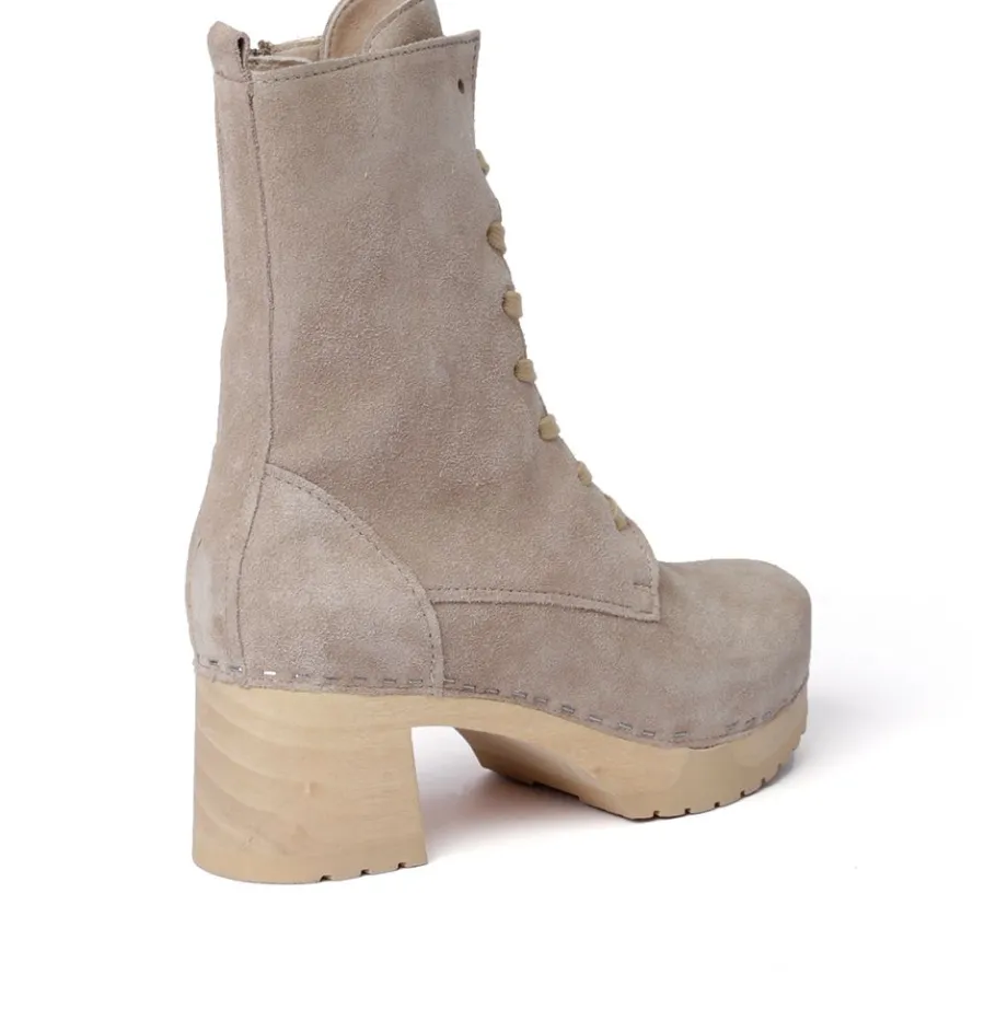 SOFTCLOX Helma Kaschmir Taupe (Natur)-Frau Stiefeletten