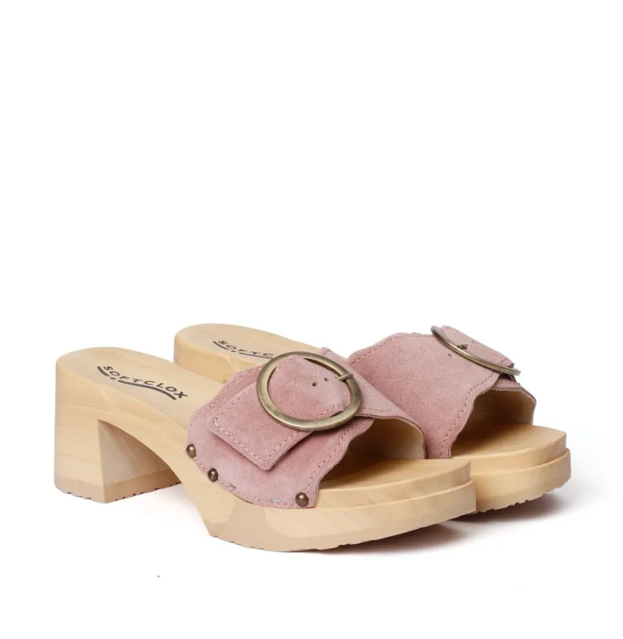 SOFTCLOX Helvetia Kaschmir Rose (Natur)-Frau Pantoletten