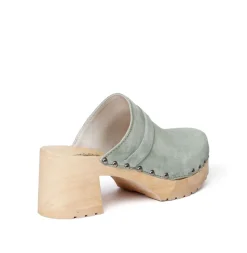 SOFTCLOX Henja Kaschmir Mint (Natur)-Frau Clogs