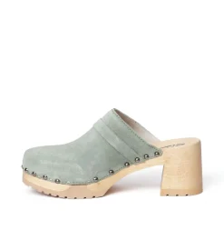 SOFTCLOX Henja Kaschmir Mint (Natur)-Frau Clogs