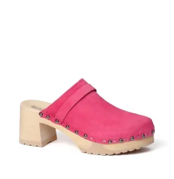 SOFTCLOX Henja Kaschmir Pink Kiss (Natur)-Frau Clogs
