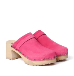 SOFTCLOX Henja Kaschmir Pink Kiss (Natur)-Frau Clogs