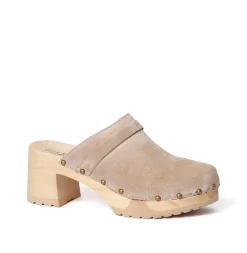 SOFTCLOX Henja Kaschmir Taupe (Natur)-Frau Clogs