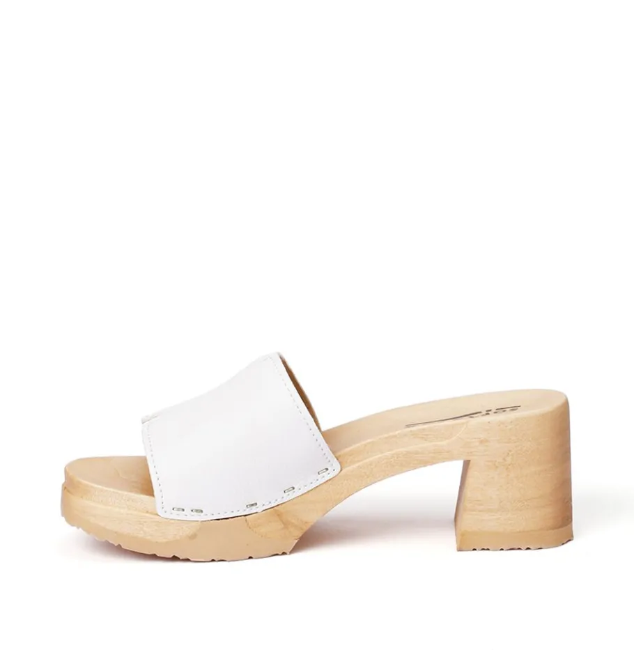 SOFTCLOX Henrietta Buttero Weis (Natur)-Frau Pantoletten