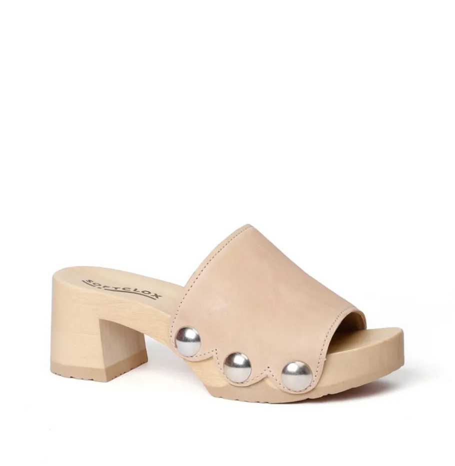 SOFTCLOX Henrike Buttero Sahara (Natur)-Frau Pantoletten