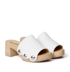 SOFTCLOX Henrike Buttero Weis (Natur)-Frau Pantoletten