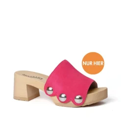 SOFTCLOX Henrike Kaschmir Pink Kiss (Natur)-Frau Pantoletten