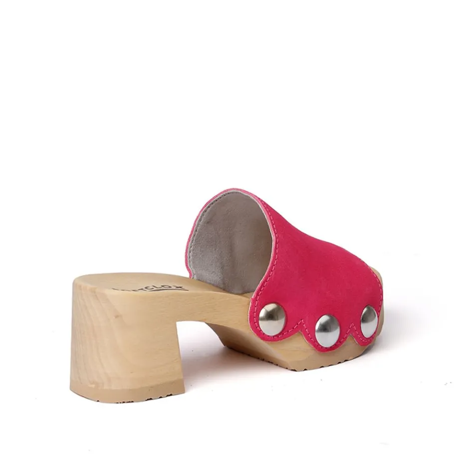 SOFTCLOX Henrike Kaschmir Pink Kiss (Natur)-Frau Pantoletten